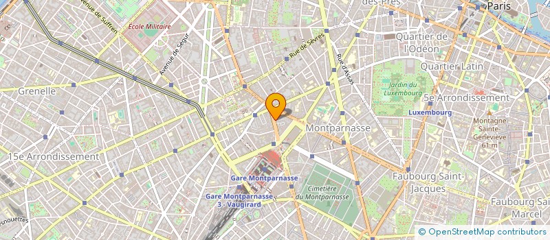 localisation de l'entreprise CLARISSE MASSALOUX DANSE  PARIS