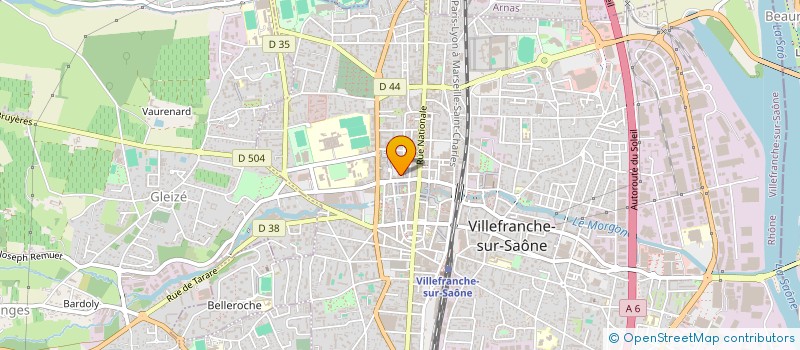 localisation de l'entreprise CLARISSE PUGNOT à RILLIEUX-LA-PAPE