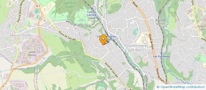 localisation de l'entreprise CLARISSEL  SAINTE-CONSORCE