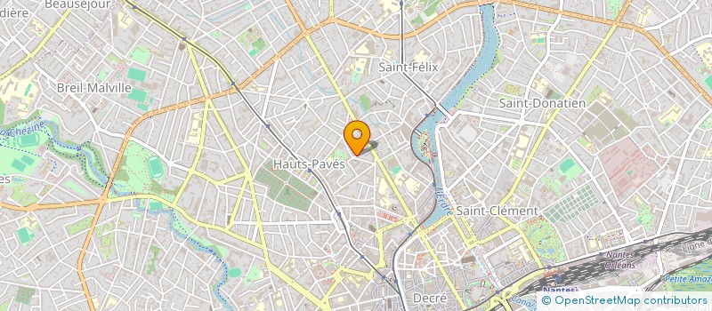localisation de l'entreprise CLARISSES DE NANTES à NANTES
