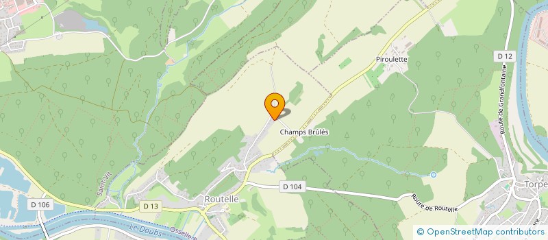 localisation de l'entreprise CLARISSIMMO  OSSELLE-ROUTELLE