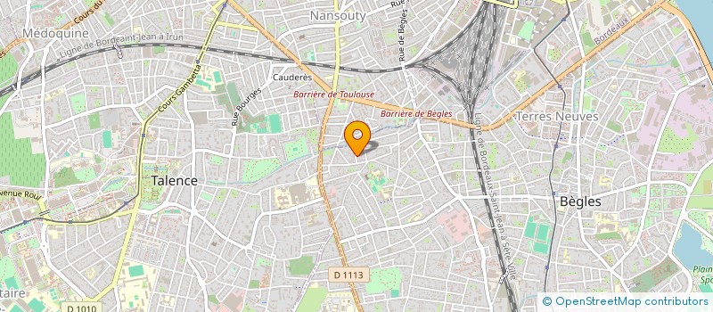 localisation de l'entreprise CLARITY INVEST  BEGLES