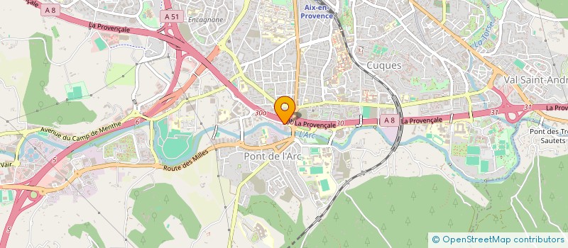 localisation de l'entreprise CLARJERY-COLOMBE  AIX-EN-PROVENCE