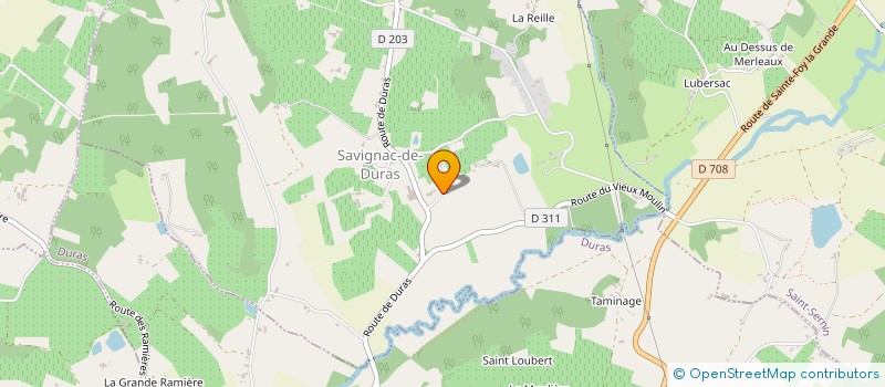 localisation de l'entreprise CLARKE FAMILY  SAVIGNAC-DE-DURAS