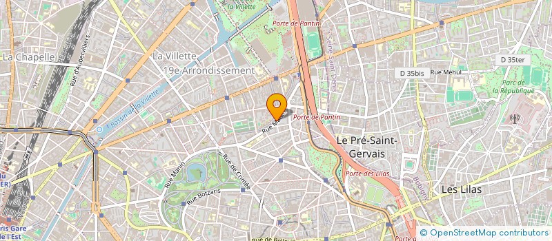 localisation de l'entreprise CLARKK AND CO  PARIS