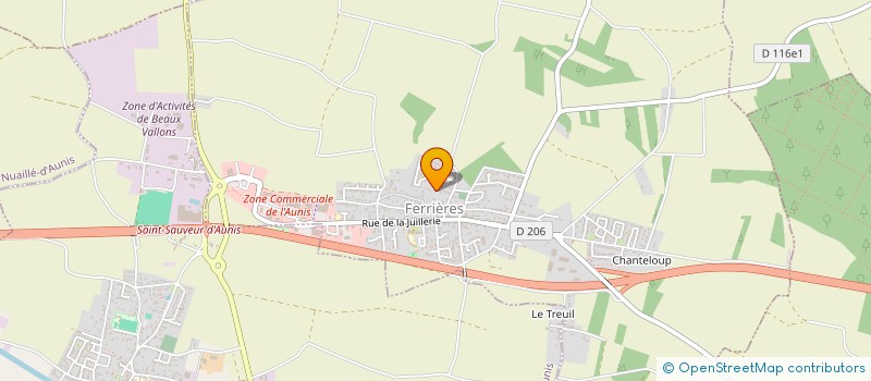 localisation de l'entreprise CLARO à FERRIERES
