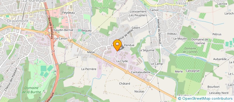 localisation de l'entreprise CLARO QUE SI  TRESSES