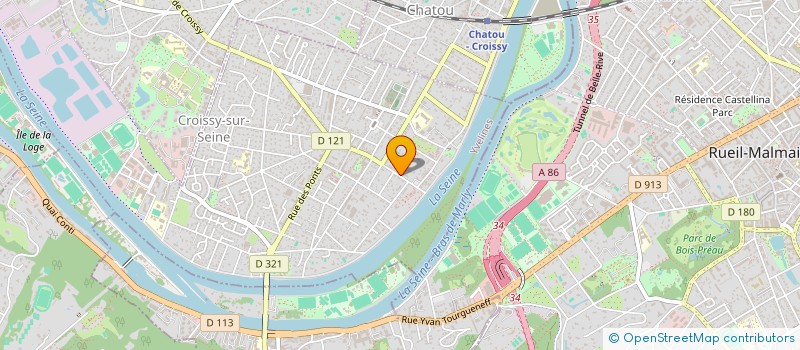 localisation de l'entreprise CLARODIE  CROISSY SUR SEINE