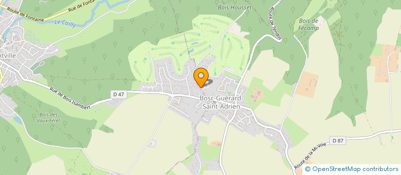 localisation de l'entreprise CLAROSE  BOSC-GUERARD-SAINT-ADRIEN