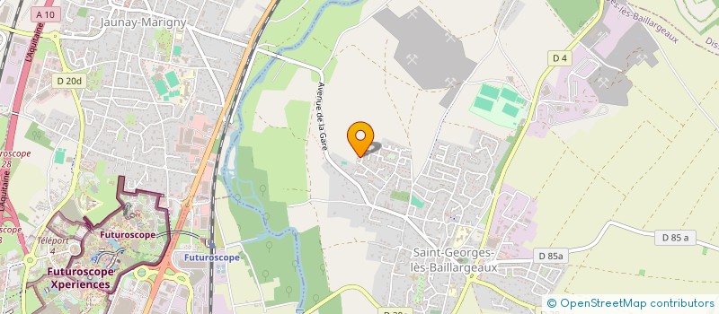 localisation de l'entreprise CLARPA  DISSAY