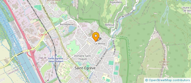 localisation de l'entreprise CLARTAN  SAINT-EGREVE