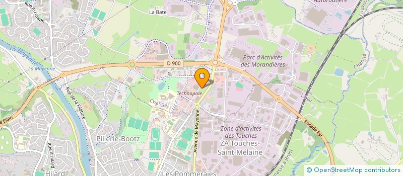 localisation de l'entreprise CLARTE à CHANGE