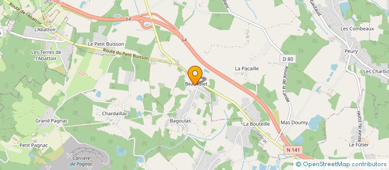 localisation de l'entreprise CLARTE  VERNEUIL-SUR-VIENNE