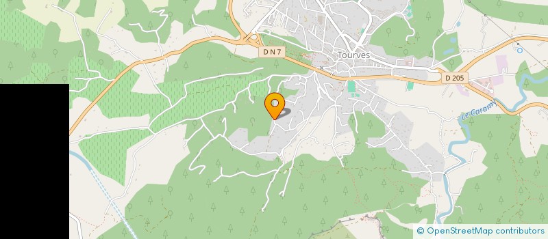 localisation de l'entreprise CLARTE BLANCHISSERIE à TOURVES