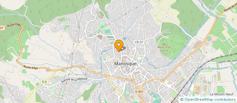 localisation de l'entreprise CLARTE CONSEILS à MANOSQUE