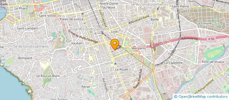 localisation de l'entreprise CLARTE DIGITALE  MARSEILLE