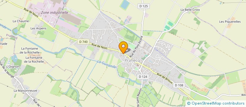 localisation de l'entreprise CLARTE IMMOBILIERS  PRAHECQ