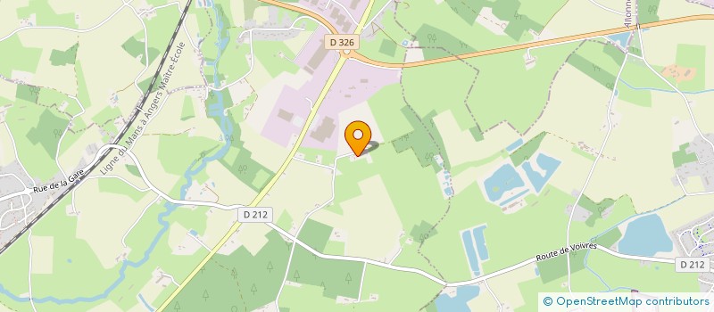 localisation de l'entreprise CLARTE-NET  VOIVRES LES LE MANS