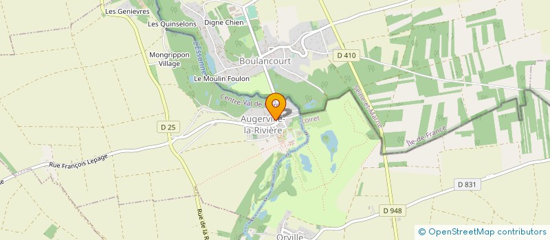 localisation de l'entreprise CLARTEK  AUGERVILLE-LA-RIVIERE