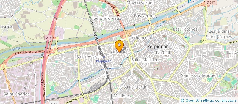 localisation de l'entreprise CLARTESERVICES  PERPIGNAN