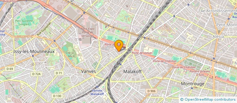 localisation de l'entreprise CLARTIS CONSEIL  VANVES