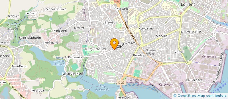 localisation de l'entreprise CLARUS CONSEILS à LARMOR-PLAGE