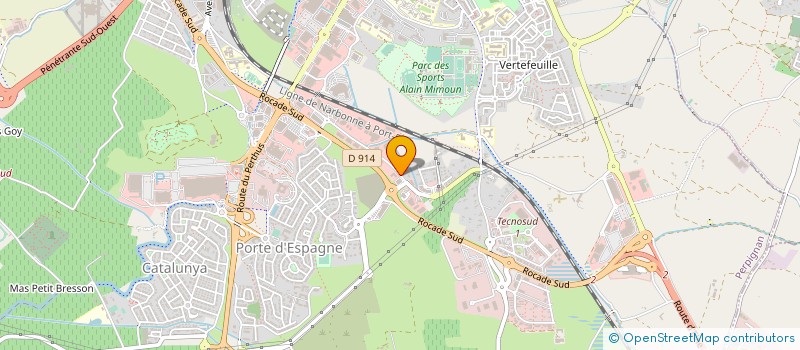 localisation de l'entreprise CLAS 66 à PERPIGNAN