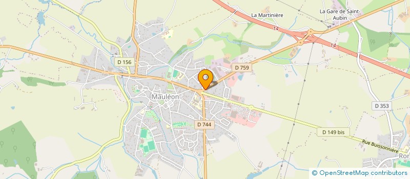 localisation de l'entreprise CLAS  MAULEON