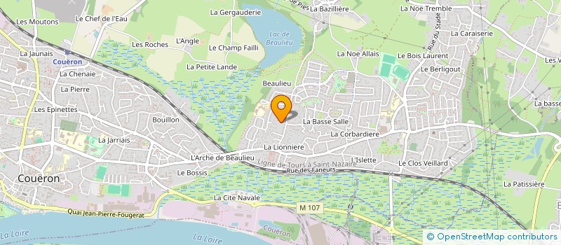 localisation de l'entreprise CLAS CONCEPT à COUERON