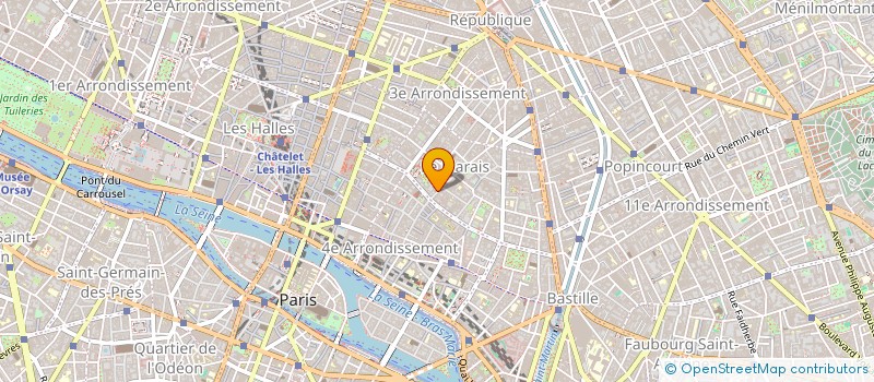 localisation de l'entreprise CLAS MARQUES à PARIS