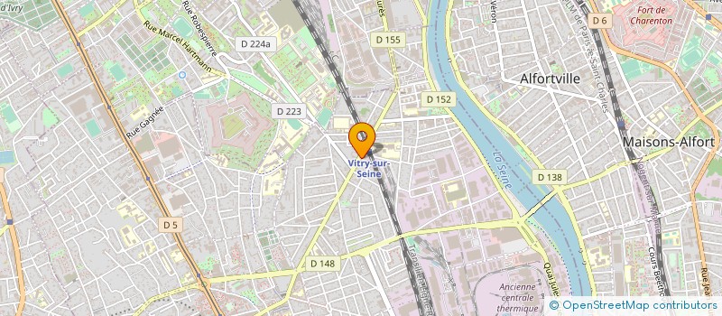 localisation de l'entreprise CLAS PRIMEURS à VITRY-SUR-SEINE