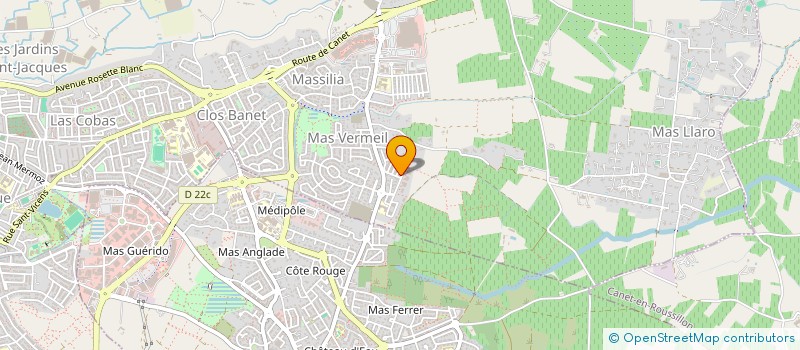 localisation de l'entreprise CLAS-URIEL à PERPIGNAN