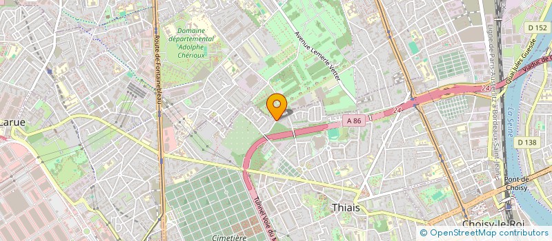 localisation de l'entreprise CLASH MARKET  THIAIS