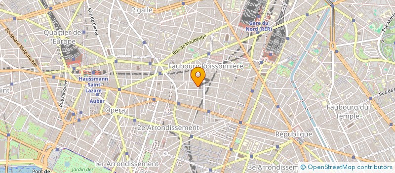 localisation de l'entreprise CLASH MUSIC ET PARADOX  PARIS