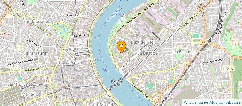 localisation de l'entreprise CLASS à BORDEAUX