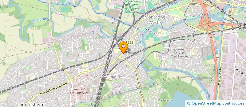 localisation de l'entreprise CLASS ABONE à STRASBOURG