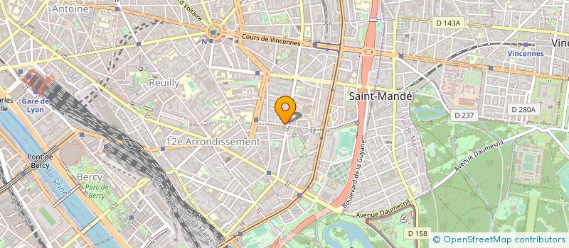 localisation de l'entreprise CLASS'AFFAIR à PARIS