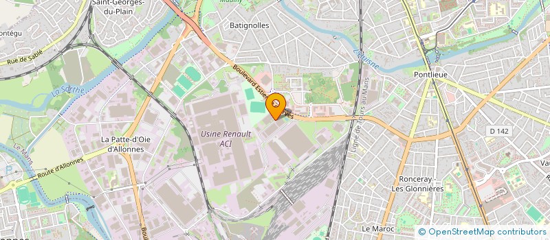 localisation de l'entreprise CLASS' ARCHIV  LE MANS