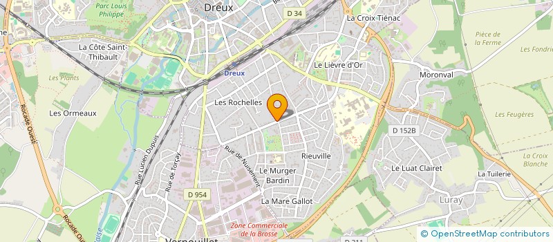 localisation de l'entreprise CLASS AUTO à DREUX