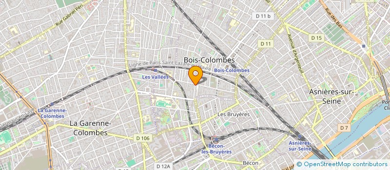 localisation de l'entreprise CLASS AUTO 92  BOIS-COLOMBES