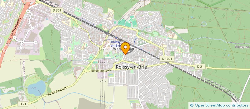 localisation de l'entreprise CLASS'CAR  ROISSY EN BRIE