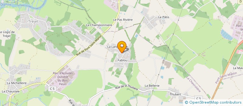 localisation de l'entreprise CLASS' DEBOSS à LA CHEVROLIERE
