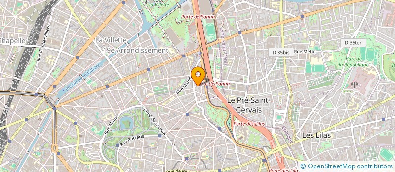 localisation de l'entreprise CLASS DRIVE  PARIS