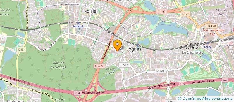 localisation de l'entreprise CLASS DRIVER à LOGNES