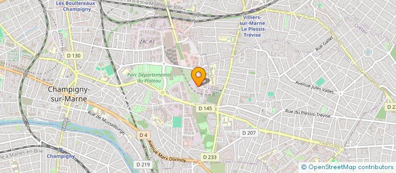 localisation de l'entreprise CLASS EXPRESS à CHAMPIGNY-SUR-MARNE