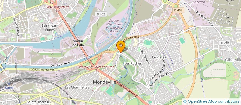localisation de l'entreprise CLASS FOOD à CAEN