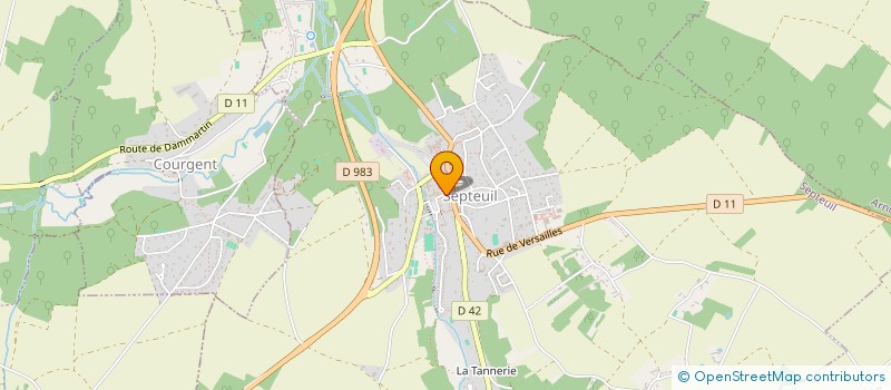 localisation de l'entreprise CLASS HOM SARL  SEPTEUIL