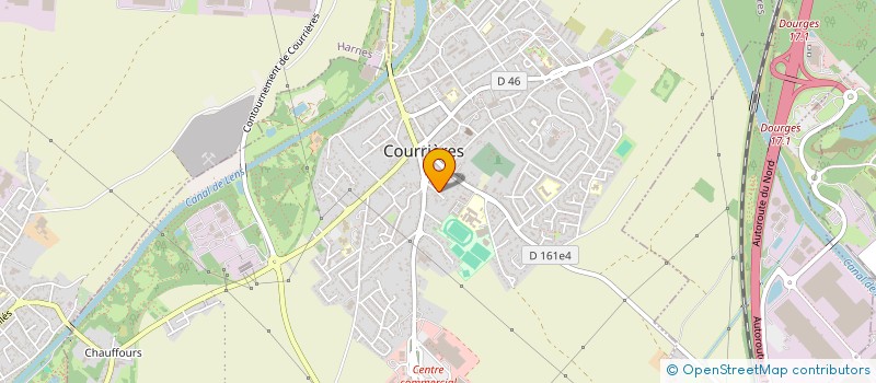 localisation de l'entreprise CLASS'IK  COURRIERES