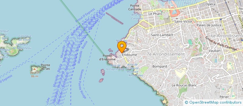 localisation de l'entreprise CLASS'IMMO à MARSEILLE