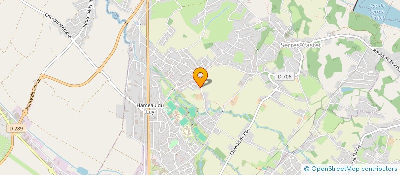 localisation de l'entreprise CLASS IMMO  SERRES-CASTET